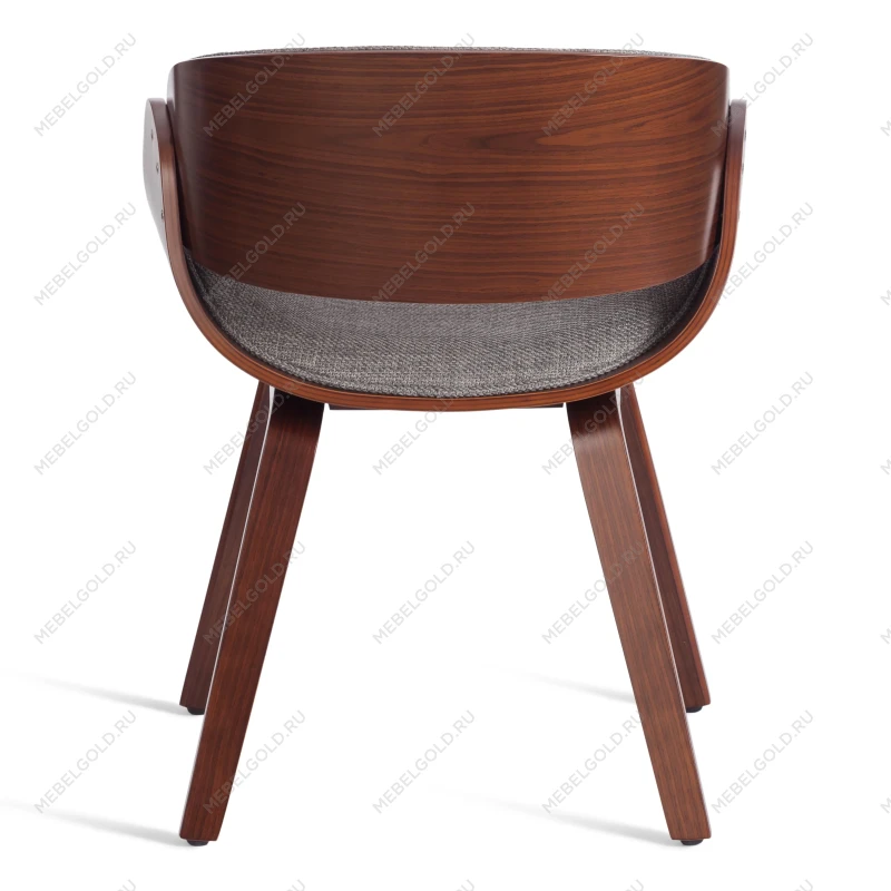 Стул LANDO (mod.8036), дерево / ткань, 59х53х75 см, орех/серый, Aimcasa 28 | изображение 3
