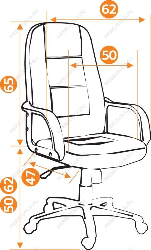 Кресло СН747 Черный, ткань | изображение 5