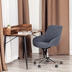 Кресло DUBLIN хром, вельвет, графит | изображение 10