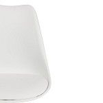 Стул TULIP FASHION CHAIR (mod.109) белый / белый | изображение 5