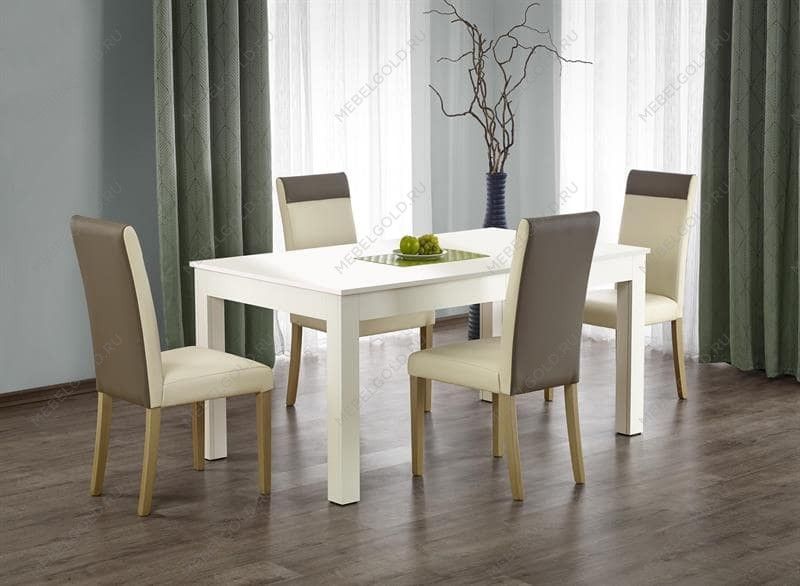 Стол обеденный Halmar SEWERYN 160/300 раскладной (белый) | изображение 5