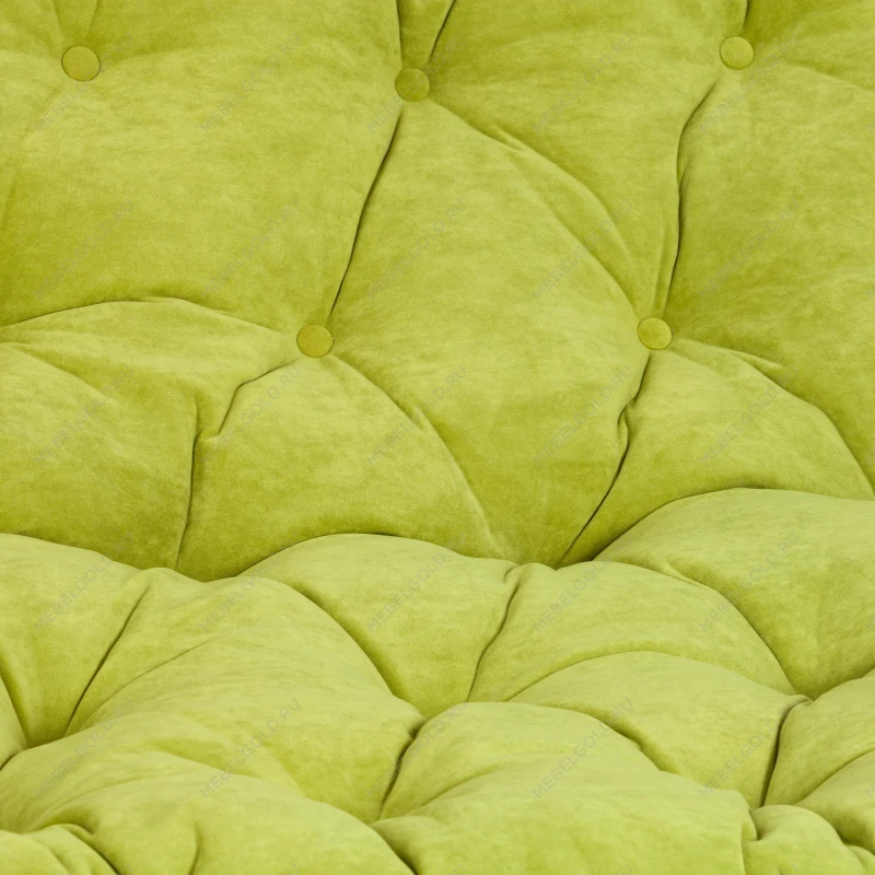 Диван MAMASAN/МАМАСАН 23/02 W/с подушкой, подушка 182х119 см, 169х102х80 см, Pecan (орех), флок, олива, 23 | изображение 8