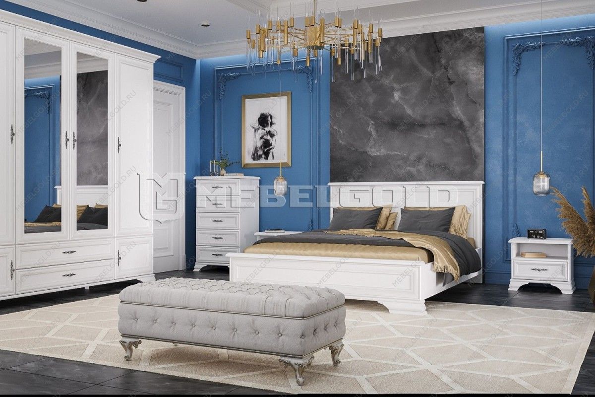 Спальня Кентаки белый