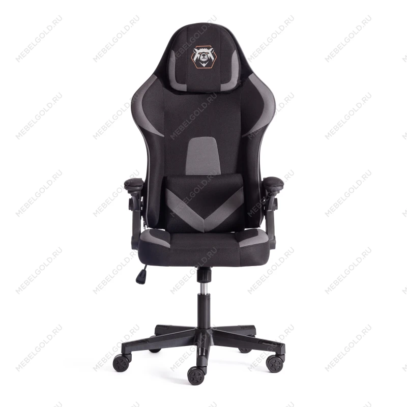 Компьютерное кресло iBear, ткань, черно-серый/black-grey | изображение 6