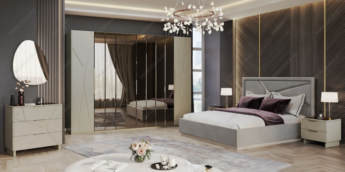 Тумба прикроватная Лейла светло серый камень | изображение 2