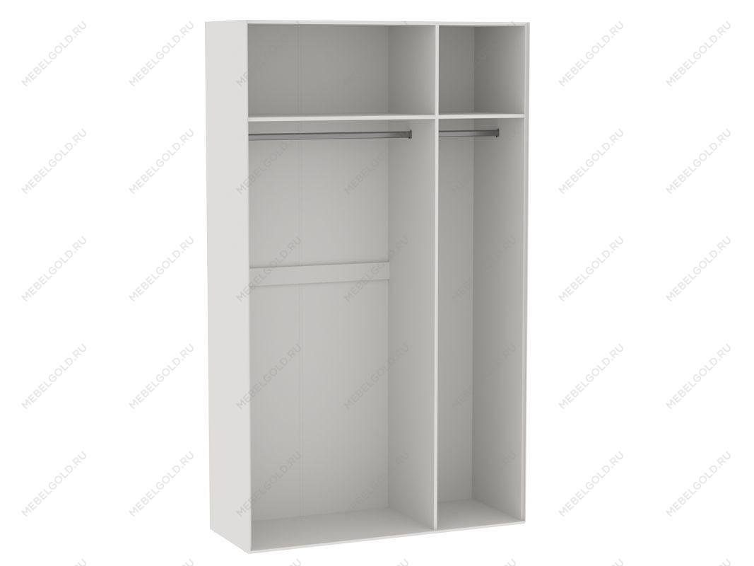 Шкаф 3-дверный (без дверей), Аврора (1362*522*2304) Дуб Мария/Кашемир, 12714