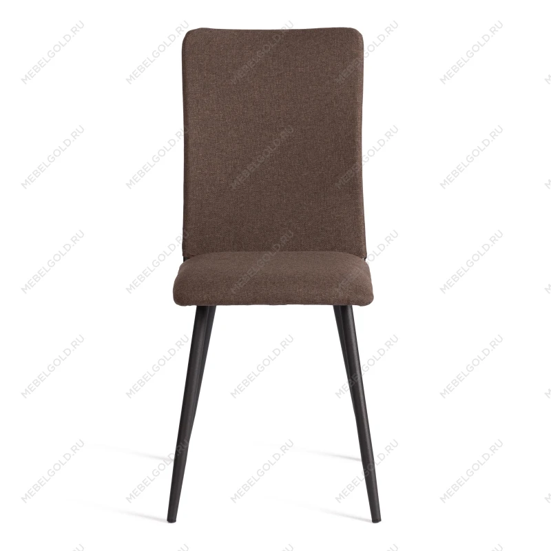 Стул обеденный La Rousse, NEW, ткань рогожка, коричневый/черный, 3М7-147, 45x55x93 см | изображение 3