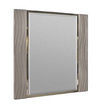 Зеркало Гравита ППУ серый камень глянец
