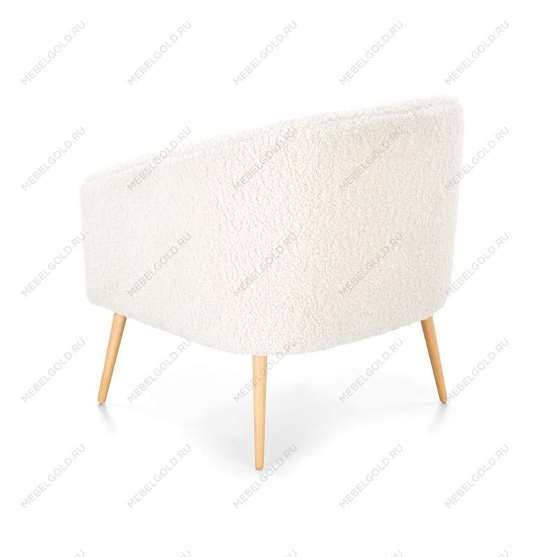 Кресло Halmar GRIFON 2 (кремовый/натуральный) | изображение 4