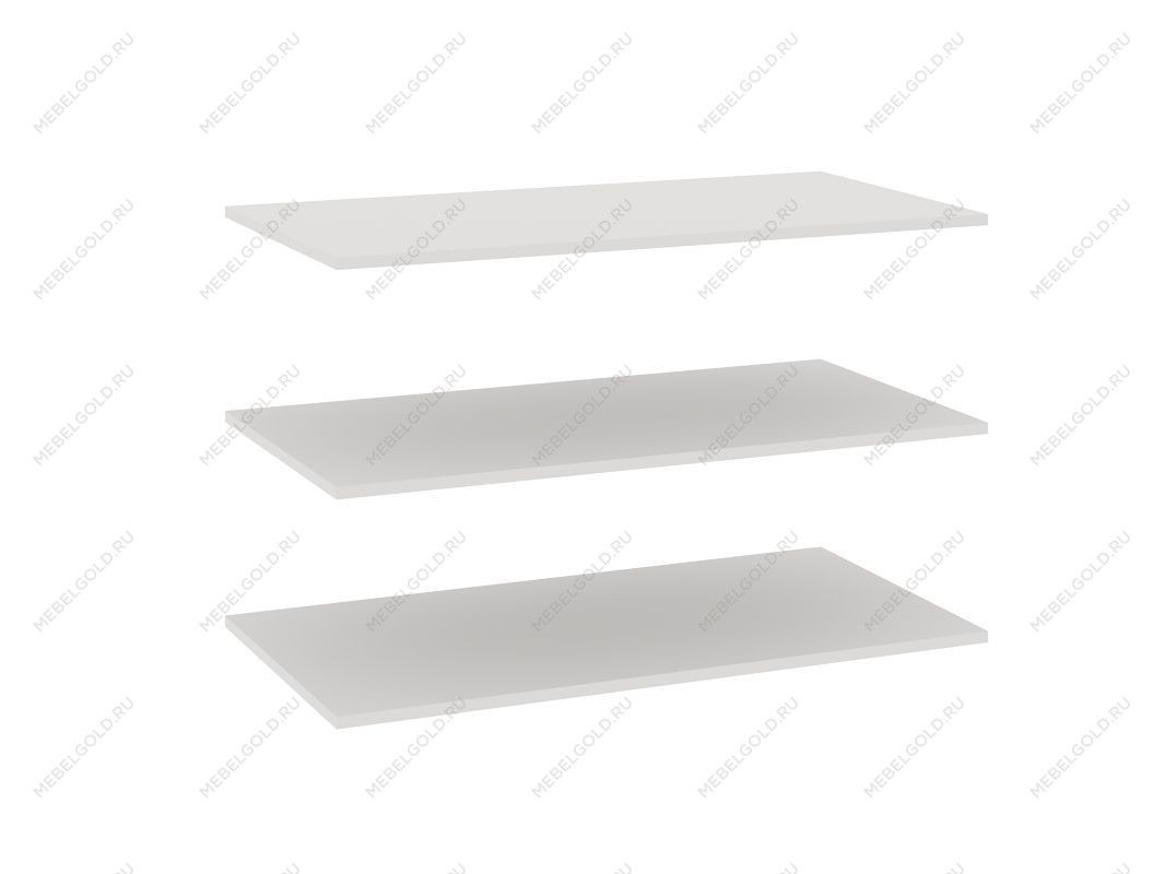 Доп. полки в шкаф угловой, Аврора (943*490*16) Дуб Мария/Кашемир, 12727