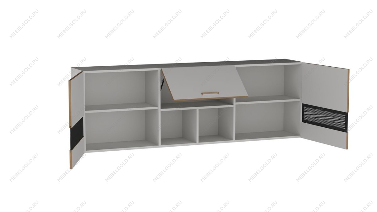 Шкаф ШСТ-180 NEW, Смарт (1800*316*600) Серый, 22622 | изображение 1