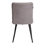 Стул обеденный Bari, LT, велюр, серый/черный, 29, 41х55х89 см | изображение 3