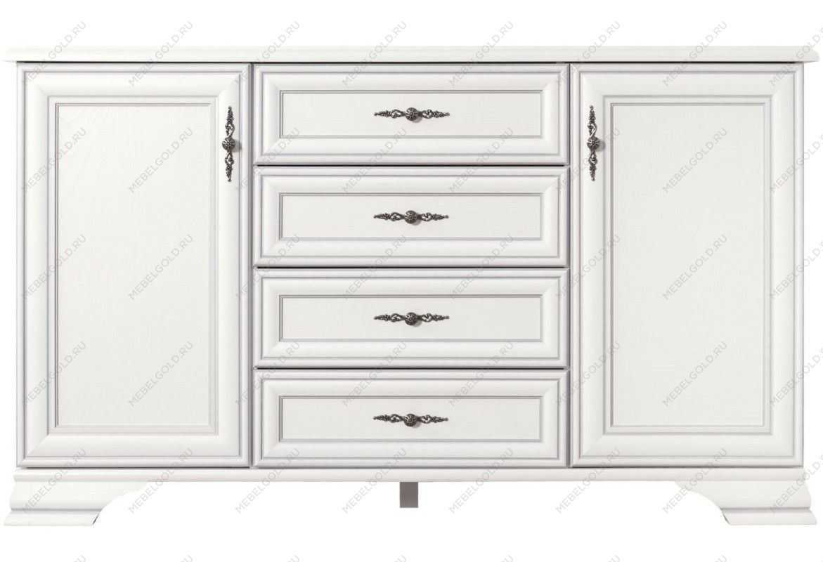 Тумба Кентаки KOM2D4S белый