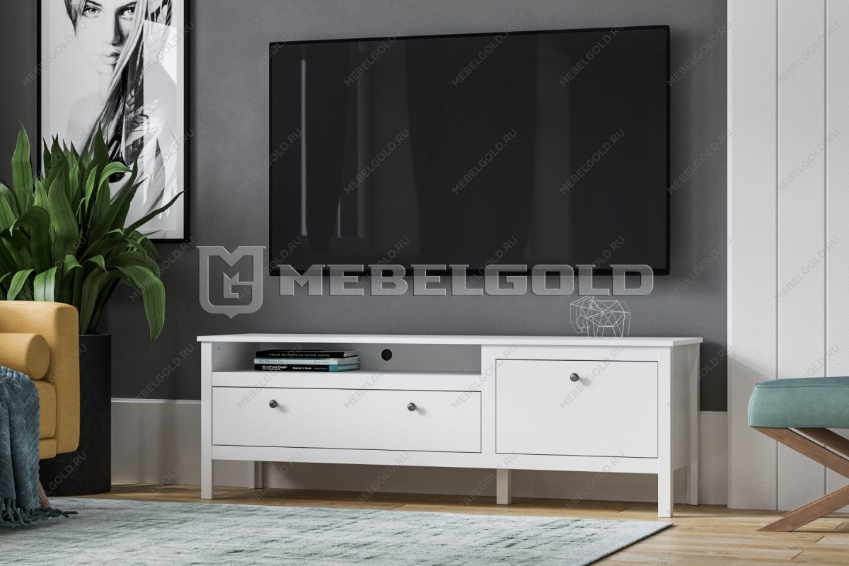 м. Марьина Роща - Тумба Ева (Хельга) RTV1D1S белый | изображение 2