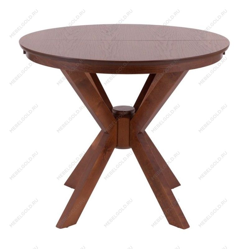 Стол Милан 900 раздвижной (средний тон)