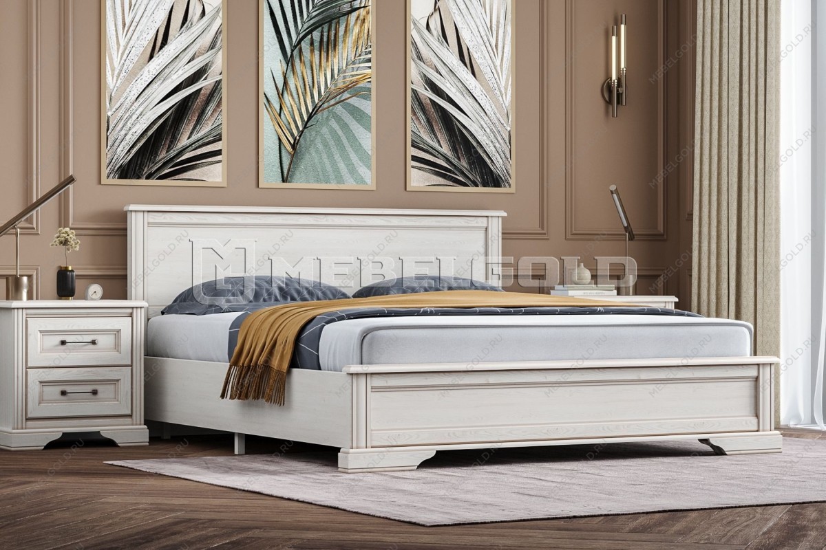 Кровать Стилиус LOZ180х200 (Лиственница сибирская) | изображение 1