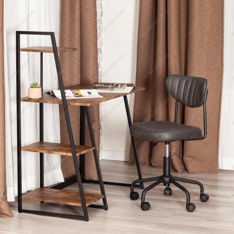 Компьютерное кресло SLIM, иск. кожа, Grey (Cерый) | изображение 10