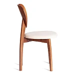 Стул DIAMANTE мягкое сидение, бук, 42x42x85см, коричневый, ткань Tenerife Cream | изображение 1