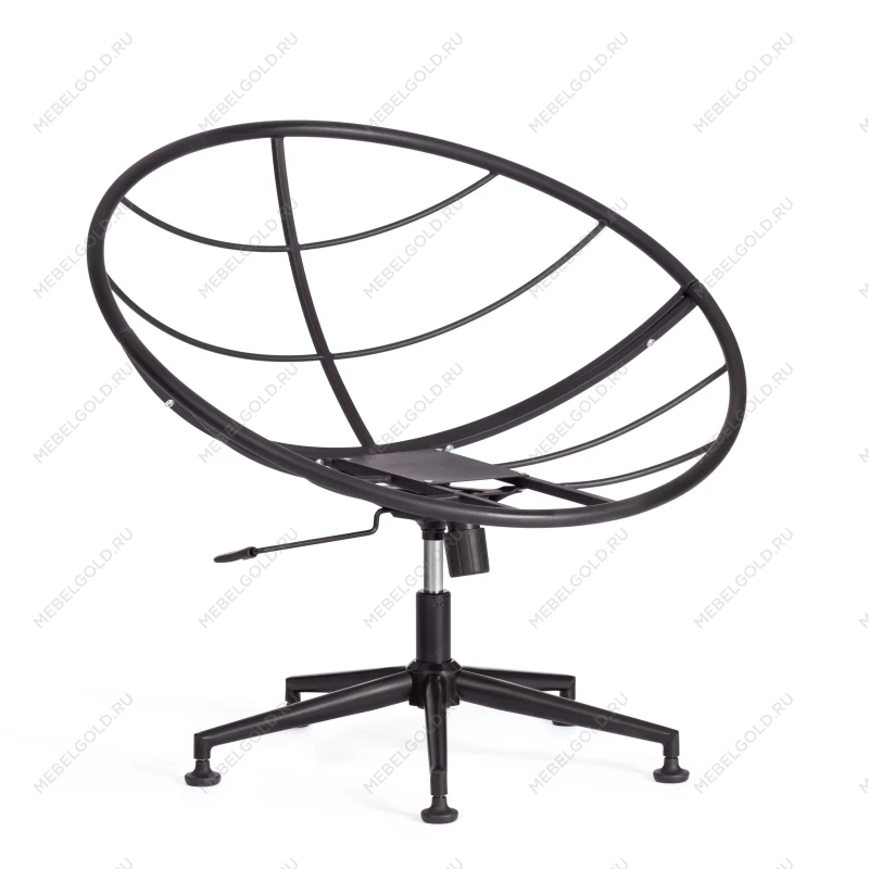 Кресло CLOUDE, рогожка/металл, 97х98х90-96см, серо-бежевый, 3M 16/2 | изображение 1