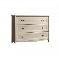 Комод (3 ящика) Венеция дуб седан ВНКМ-4 - Выставка м. Марьина роща