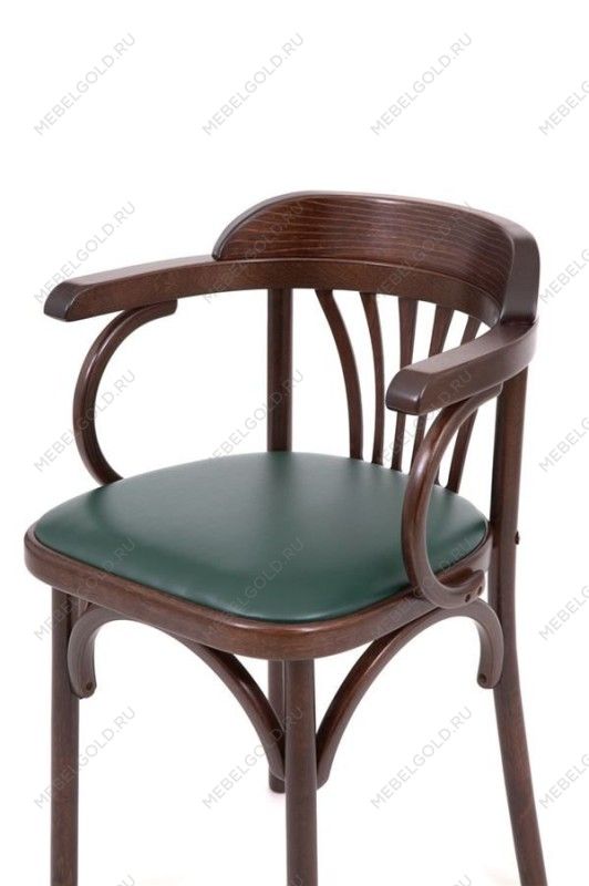 Стул Михаэль мягкий (темный тон, экокожа зеленая) | изображение 6