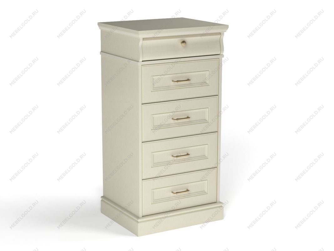 Комод высокий, Сиена (550*469*1097) Береза бежевая, 12304