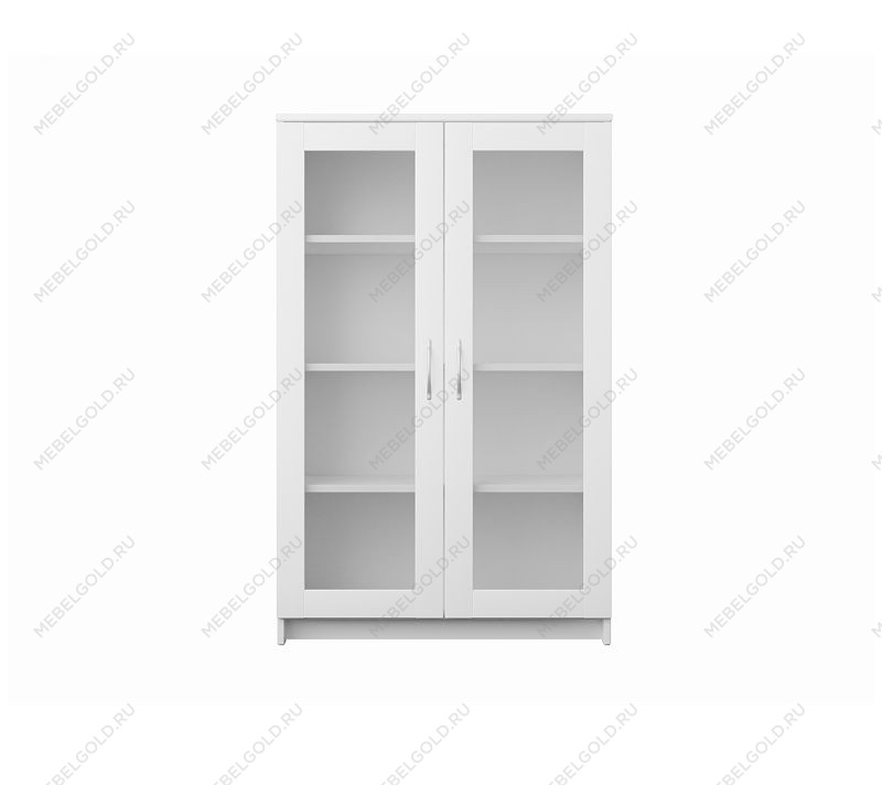 БРИМНЭС / СИРИУС тумба ИКЕА / IKEA 2 двери со стеклом 78х123 белая | изображение 1