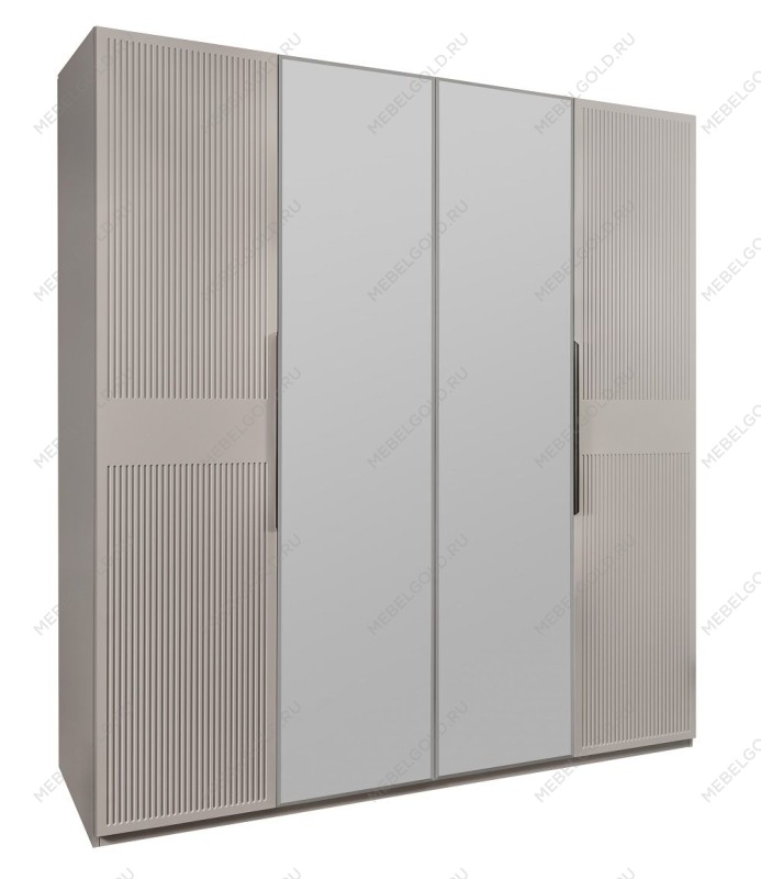 Спальня Стелла 4-дверная светло серый камень | изображение 10