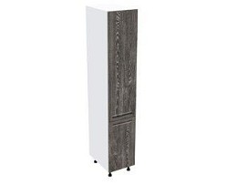 Пенал ПГ-40, Грей (400*570*2166) Бетон темный, 21436