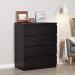 МАЛЬТА комод ИКЕА / IKEA 4 ящика 80х99 Дуб Венге | изображение 5