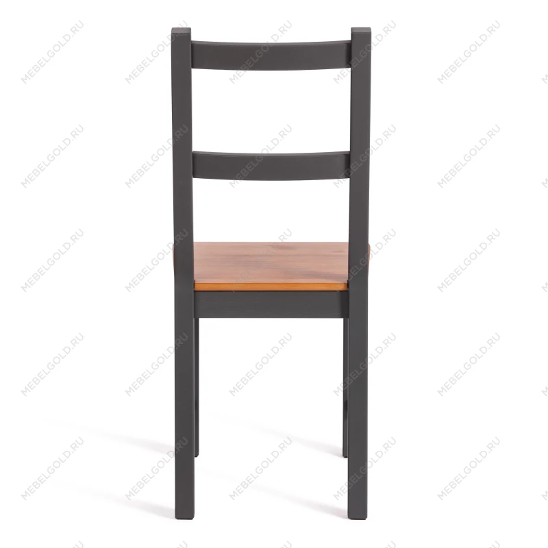 Стул Соната/Sonata chair, массив сосны, 41х50х95 см, антик /графит | изображение 3