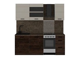 Кухня Канзас (возможный вариант комплектации 5)