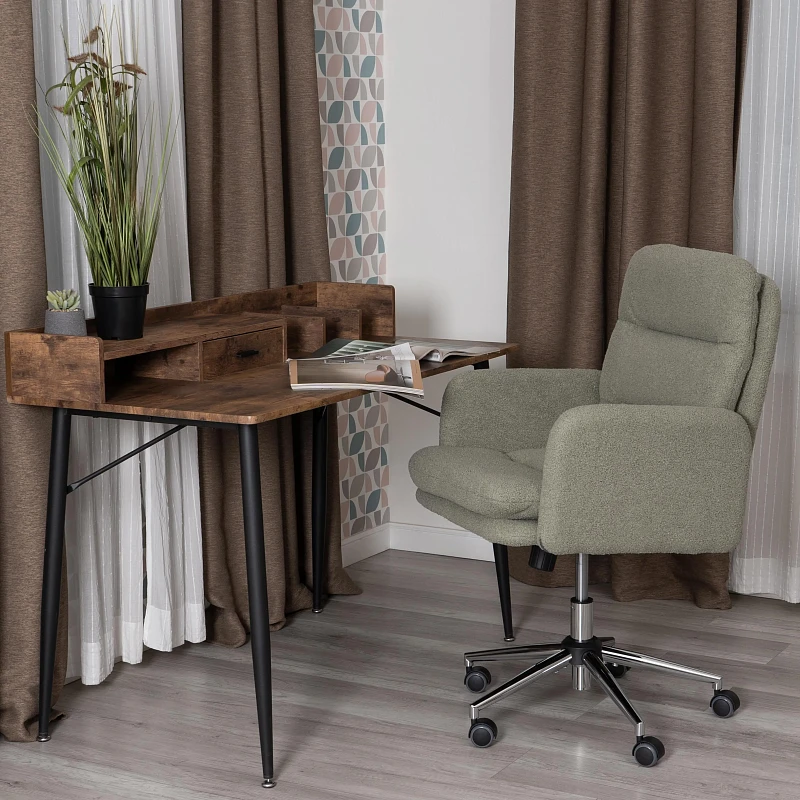 Кресло Dover хром, букле, олива, barni dusty green | изображение 10