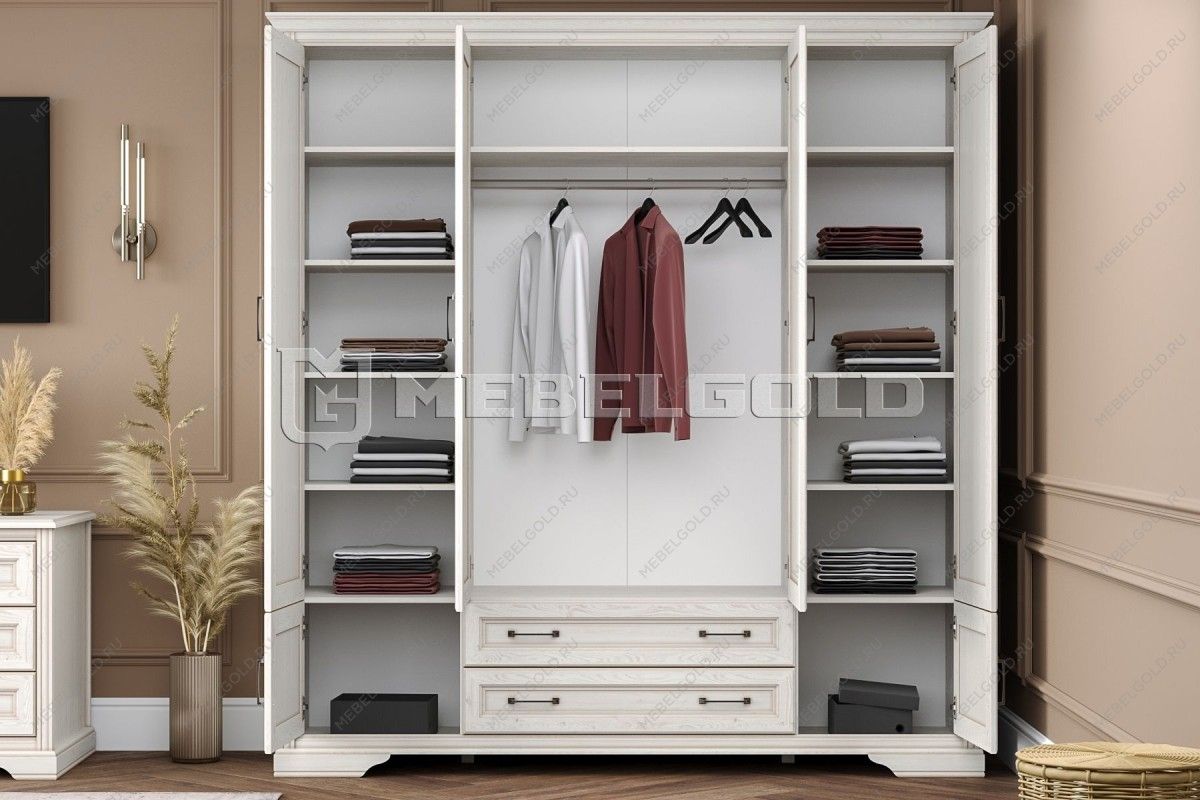 Шкаф Стилиус SZF6D2S (Лиственница сибирская) | изображение 3