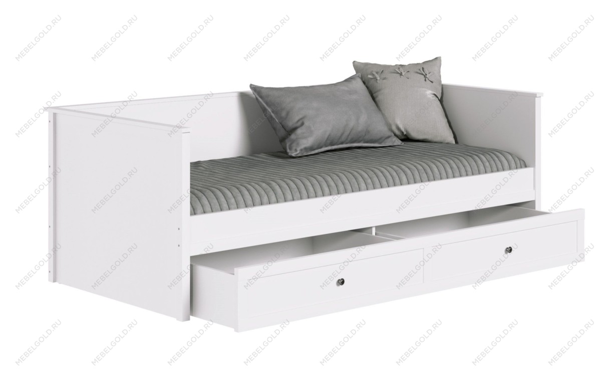 Кровать Ева (Хельга) LOZ90 белый | изображение 2