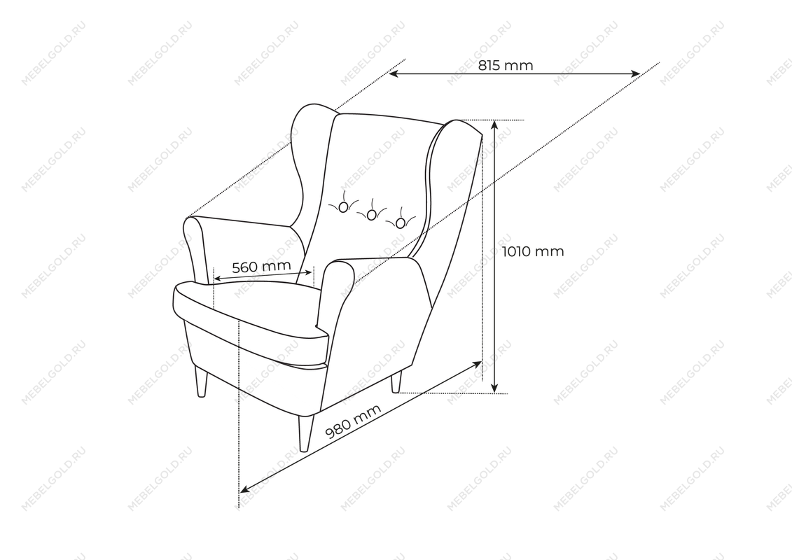 м. Марьина Роща - Кресло для отдыха Вало Twist 12 (turquoise) | изображение 2