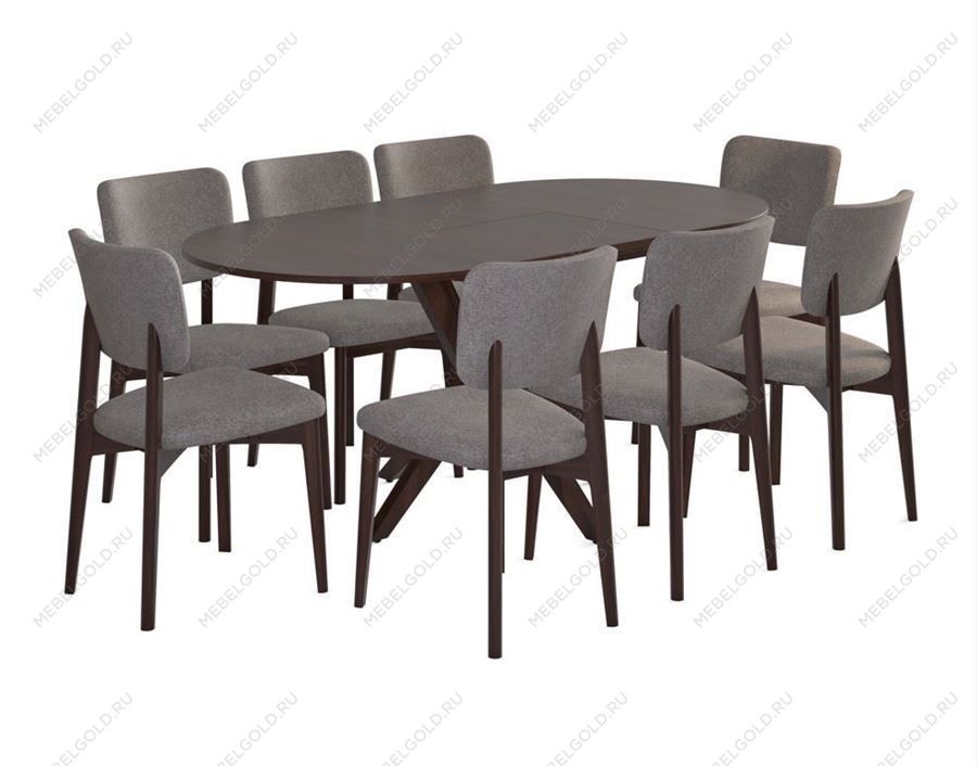 Стол Астерия (Темный орех/шпон дуб) | изображение 3