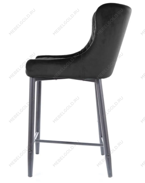 Барный стул Signal COLIN B H-2 VELVET (черный) | изображение 5