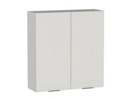 Шкаф 960 2-х дверный ШГ-90, Берта (900*321*960) Экокожа Белый, 25338