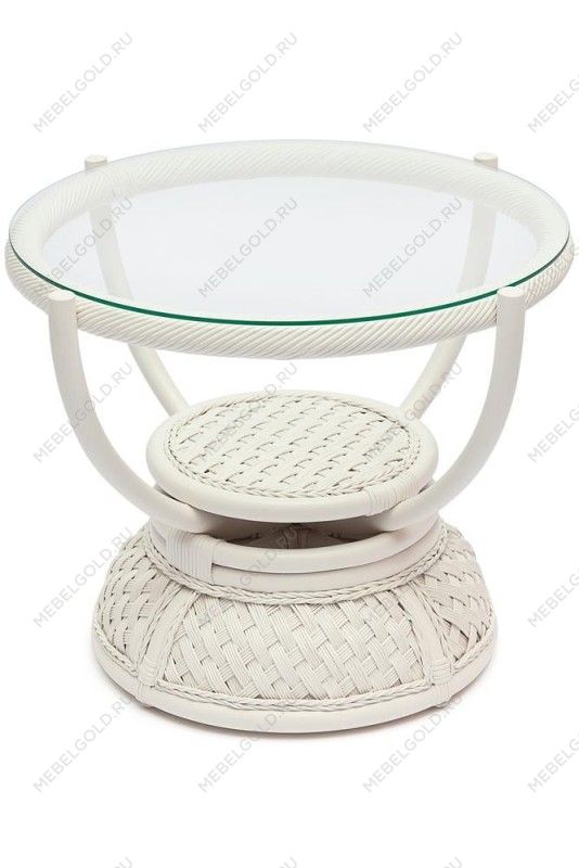 Столик кофейный Andrea Белый