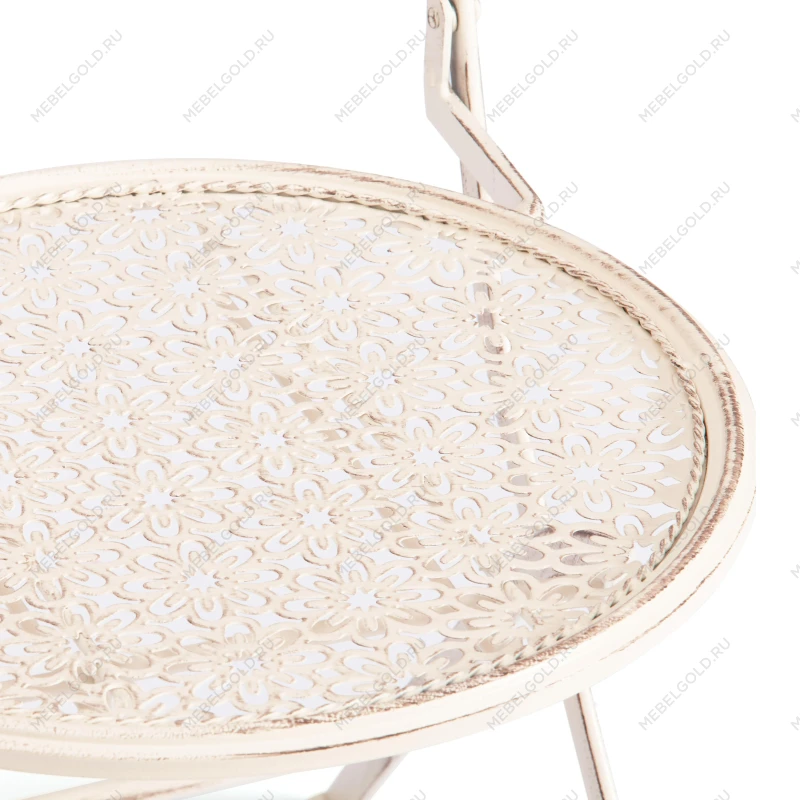 Стул Love Chair (PL08-11140), стальной сплав, античный белый, 40х47,5х94 см | изображение 7