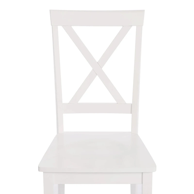 Стул GOLFI (Гольфи), дерево гевея/мдф, 44x54x95, pure white (402) | изображение 5