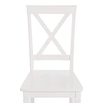 Стул GOLFI (Гольфи), дерево гевея/мдф, 44x54x95, pure white (402) | изображение 5