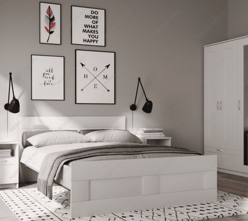 БРИМНЭС / СИРИУС кровать двойная ИКЕА / IKEA 120х200 белая | изображение 3