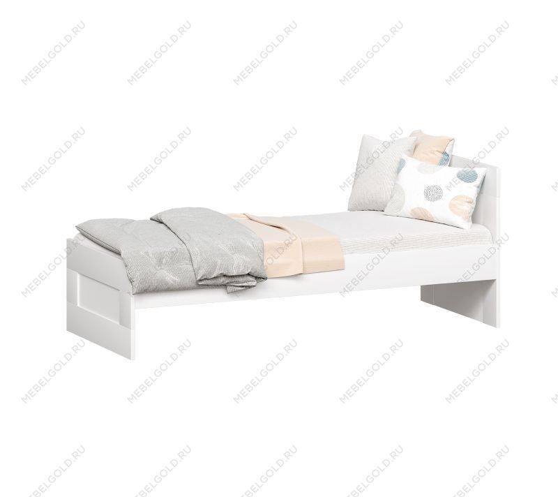 БРИМНЭС / СИРИУС кровать одинарная ИКЕА / IKEA 80х200 белая | изображение 1