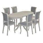 Стол Капелла (Эмаль 11/Слоновая кость) | изображение 3