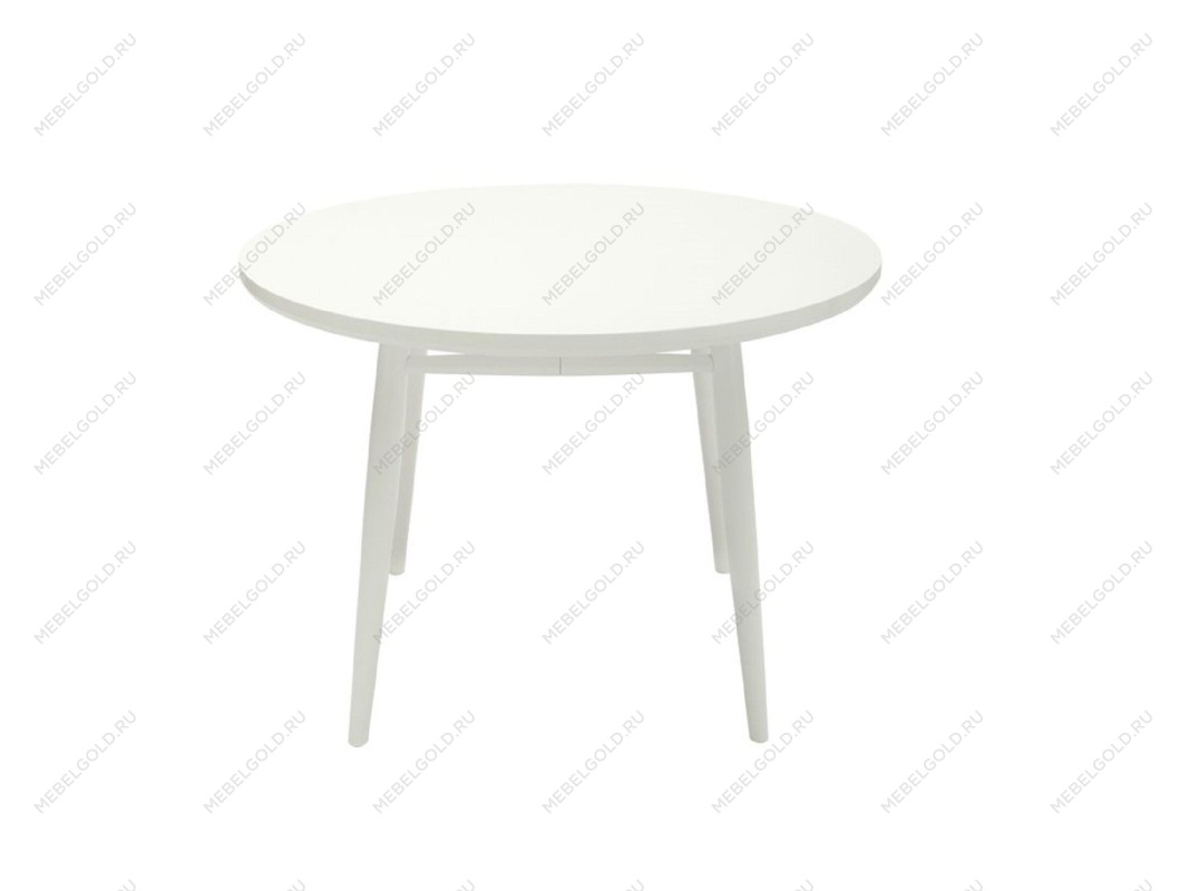 Стол обеденный круглый Spring 110 (Белый) | изображение 2