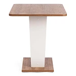 Стол обеденный TIBI нераздвижной, ЛДСП, 68,6 х 110 х 75 см, Дуб Канзас/Пепел | изображение 1