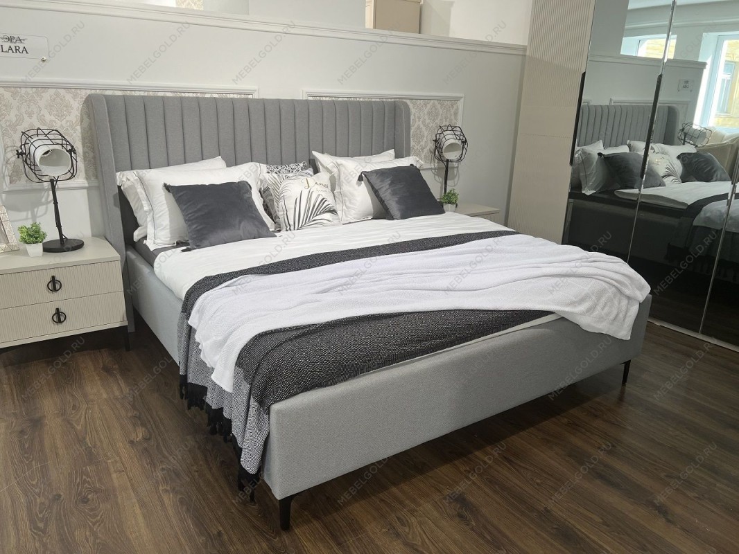 Тумба прикроватная Стелла светло серый камень | изображение 5