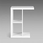 ЛАКК / ЭНКЕЛЬ Приставной стол ИКЕА / IKEA Т, тамбурат, цвет белый | изображение 2